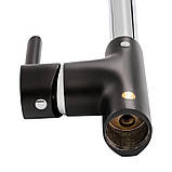 Смеситель для кухни Qtap Grand QTGRABCR007F Chrome/Black, фото 3