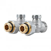 Вінтель двотруб.подвійний термостат. 1/2 (нижн.подкл) "Icma" №897