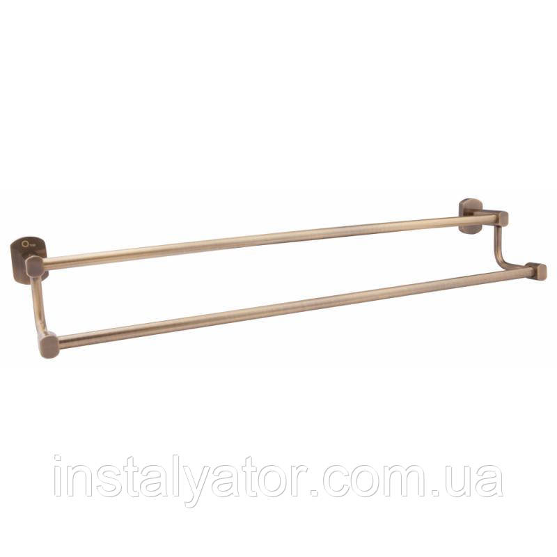 QT Liberty ANT 1148 тримач рушників подвійний, фото 1