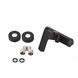 Смеситель для душа Qtap Lipno QTLIPNO4023101CB Black Matt, фото 4