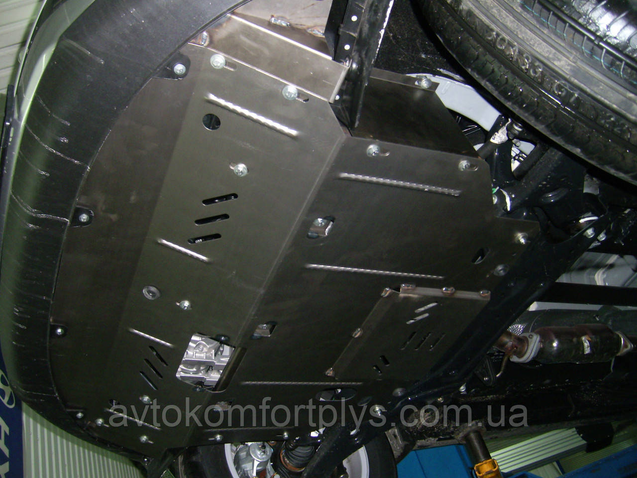 Металева (сталева) захист двигуна (картера) Kia Sportage III (2010-) (2,0 Б), фото 1