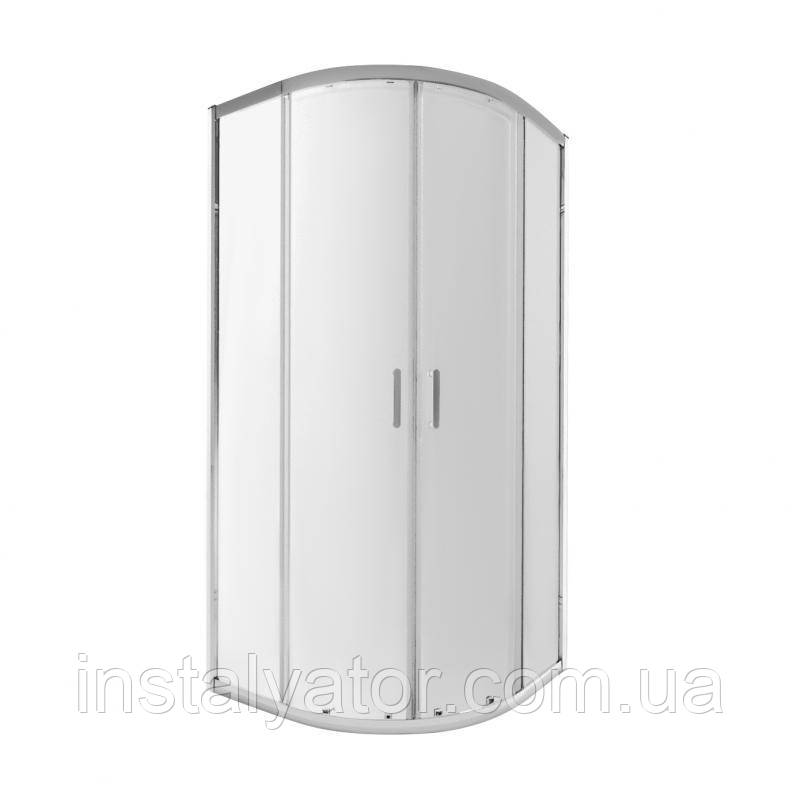 Душова кабіна Qtap Taurus CRM1011AC6 100х100, скло Clear 6 мм, без піддона