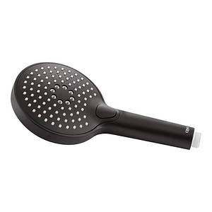 Qtap Rucni Лейка для ручного душа d120 мм, Matt Black округла QTRUCA120O3KBB