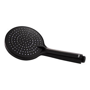 Qtap Rucni Лейка для ручного душа d115 мм, Matt Black округла QTRUCA116O3PBB