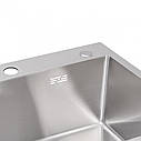 Кухонна мийка Lidz H5050 Brush 3.0/1.0 мм (LIDZH5050BRU3010), фото 6