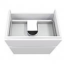 Комплект Qtap Albatross 710х825х460 White тумба підлогова + раковина урізна QT0171TN700D3070CW, фото 5
