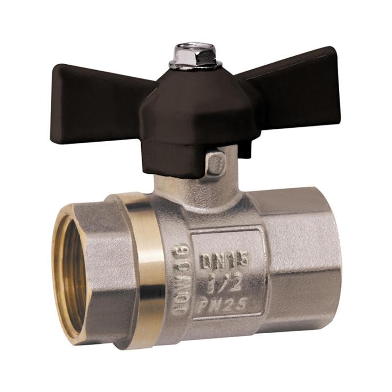 Кран кульовий Valve 1/2" ВР для води (метелик) SV602W15AL, фото 1