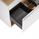 Тумба підвісна Qtap Robin 800х580х500 WHITE/WHITISH OAK QT1374TPB8001NWWO, фото 10