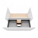 Тумба підвісна Qtap Robin 800х580х500 WHITE/WHITISH OAK QT1374TPB8001NWWO, фото 7
