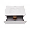 Комплект Qtap Robin 700х580х437 White/Whitish oak тумба підвісна + раковина врізна QT1372TPВ7001WWO, фото 7