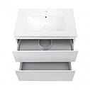 Комплект Qtap Albatross 710х725х460 White тумба підвісна + раковина урізна  QT0172TP700D3070CW, фото 4