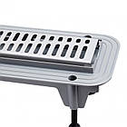 Трап Qtap Pisces CRM50800304 лінійний з комбінованим затвором і нержавіючої сіткою, фото 3