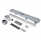 Трап Qtap Pisces CRM50800304 лінійний з комбінованим затвором і нержавіючої сіткою, фото 7