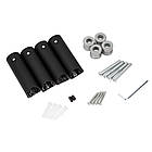 Рушникосушка електрична Qtap Evia (BLA) 11120R з таймером, фото 5