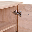Тумба підвісна Qtap Pisces 600х480х470 Whitish oak зі стільницею QT2579TPL603WO, фото 7