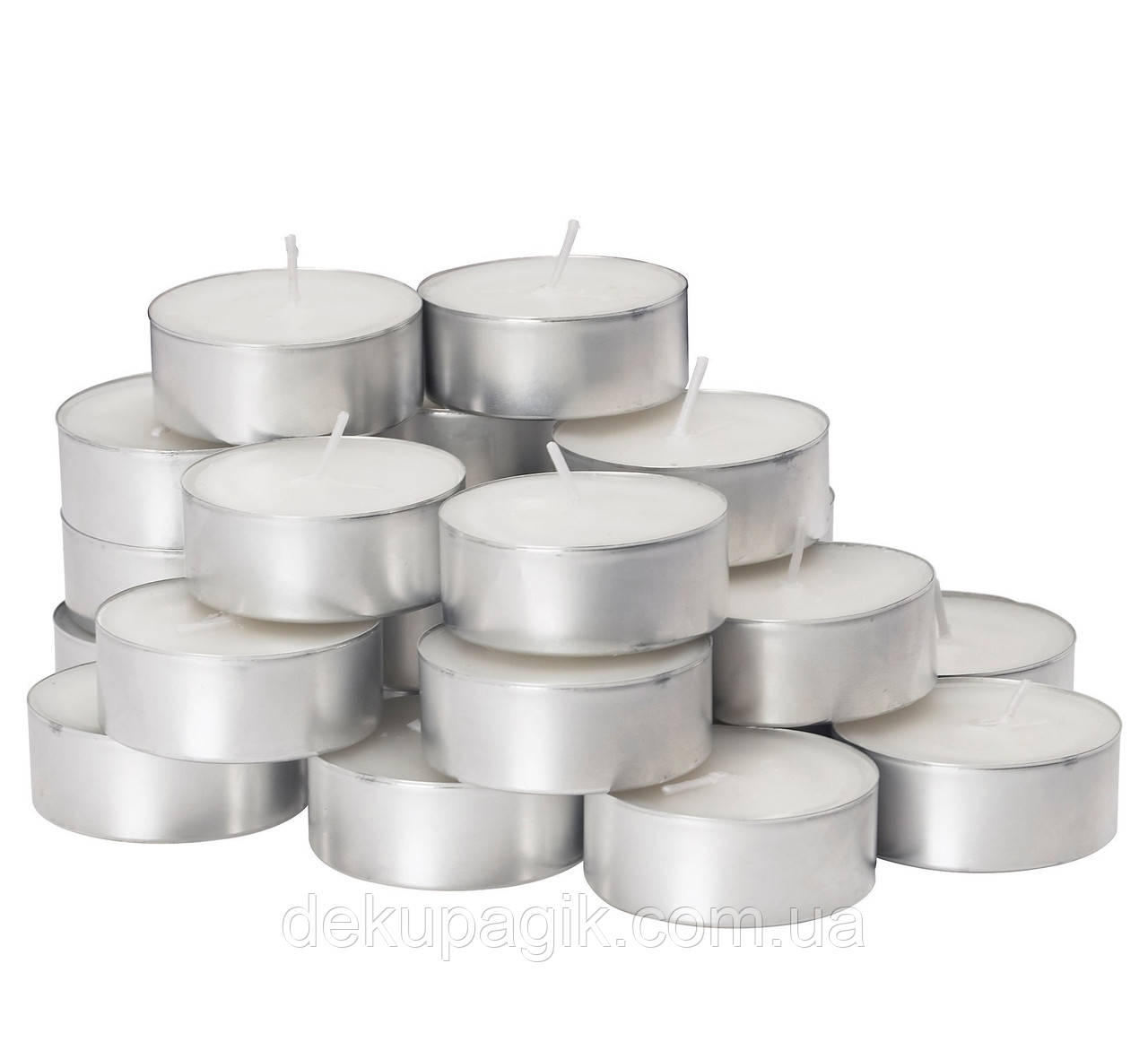 Свічка -таблетка (діаметр 4см) 2шт, фото 1