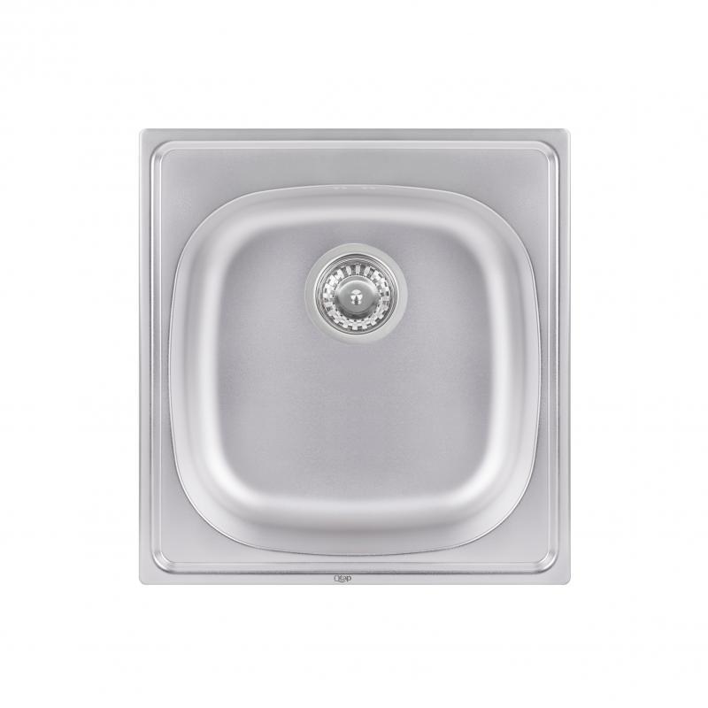 Кухонна мийка Qtap 5047 0,8 мм Micro Decor (QT5047MICDEC08), фото 1