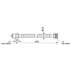 Гнучка підводка для води SD Plus 20 см ГШ SD398W20, фото 2