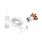 Змішувач для душу прихованого монтажу Qtap Kralovice 6029103C, фото 5