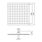 Лійка для верхнього душу Lidz (CRM) 51 10 104 30, фото 2