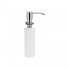 Набір 3 в 1 Qtap кухонна мийка DK6845L 3.0/1.2 мм Satin + сушарка + дозатор для миючого засобу, фото 8