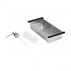 Набір 3 в 1 Qtap кухонна мийка DK6845L 3.0/1.2 мм Satin + сушарка + дозатор для миючого засобу, фото 10