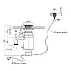 Подрібнювач для кухонної мийки Lidz (BLA) 47 05 000 00, фото 2