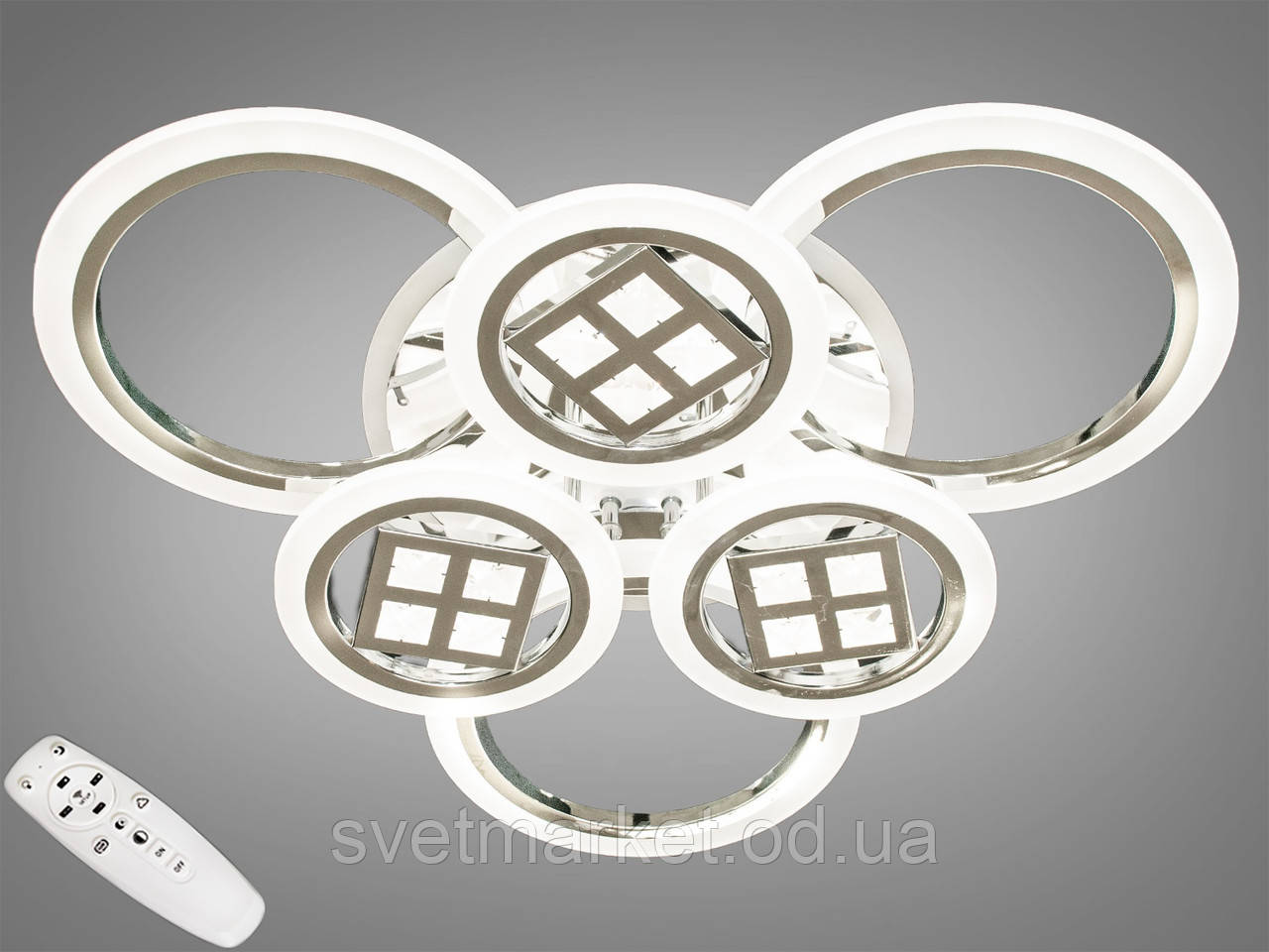 LED-люстра з димером і RGB-підсвіткою AD8200/3+3HR LED RGB dimmer
