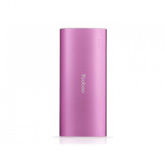 Зовнішній акумулятор Yoobao YB6016 Magic Wand 13000 mAh Pink