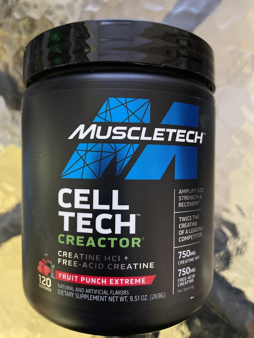 Креатин гідрохлорид  MuscleTech Creactor 238gram1 20 порцій, фото 1