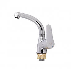 Змішувач для кухні Lidz Nicole 014F (k35) LDNIC014FCRM22009 Chrome, фото 4