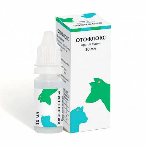 BioTestLab Ушные капли Отофлокс противопаразитарные ...