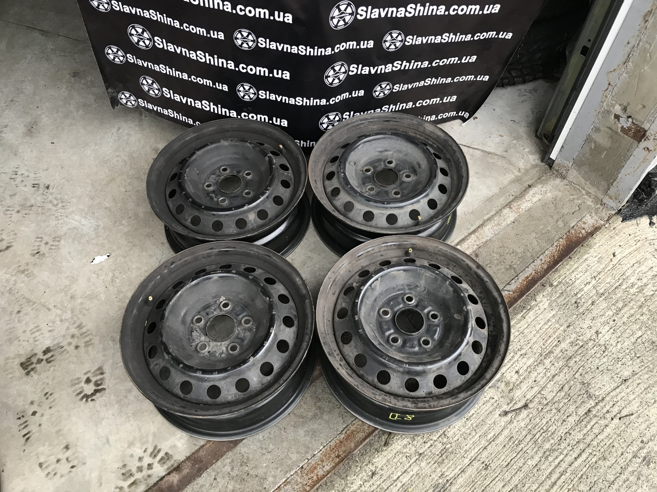 Диски R15, 5*114.3, et45, 6J, Dia60.1, Toyota, фото 1