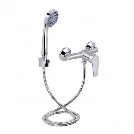 Змішувач для душу Lidz Gloria 010 (з душовим гарнітуром) (k35) LDGLO010CRM35101 Chrome, фото 1