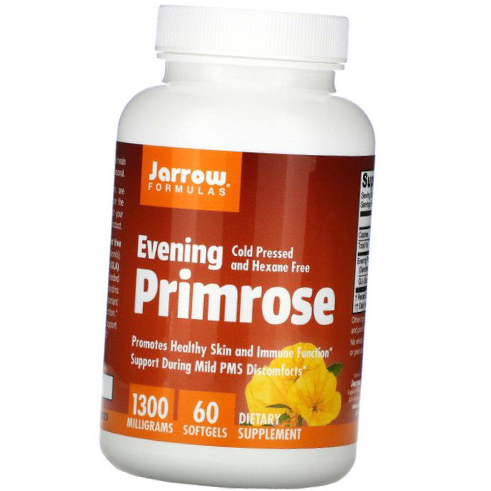 Масло примули Jarrow Formulas Evening Primrose 1300 mg 60 капсул