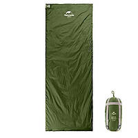 Спальный мешок летний Naturehike ЛВ180 NH21MSD09 XL-Pine Green