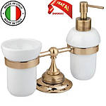 Бронзова баночка для ватних дисків Bugnatese F21, фото 6