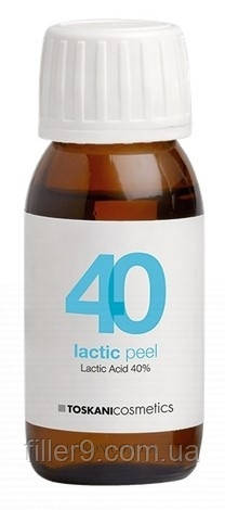 Toskani Cosmetics Lactic Peel 40% (Тоскані Косметікс Лактик Пііл 40%) Молочний пілінг 40%, 50 мл