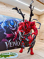 Набор подвижная фигурка Супергерой Веном Venom Красный