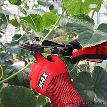 Набір MAX ORIGINAL: садовий степлер MAX HT-R45C(RD) + скоби MAX 604E-L + стрічки MAX TAPE-10VP - 20 рулонів, фото 5