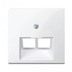 Панель розетки TF/PC 2-й Merten SM MTN296119 полярно-білий