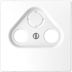 Центральна панель D-Life для розетки. «Білий лотос» MTN4123-6035