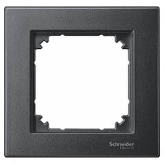 Рамка 1-постова Merten M-PLAN Антрацит MTN486114