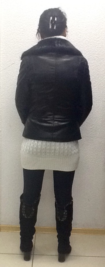 Кожаная женская куртка на подстежке с мехами - фото 5 - id-p242137145