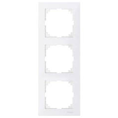Рамка 3-постова Merten M-PURE MTN4030-3619 полярно-білий
