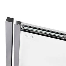 Душові двері в нішу Qtap Taurus CRM2012-13.C6 120-130x200 см, скло Clear 6 мм, покриття CalcLess, фото 5