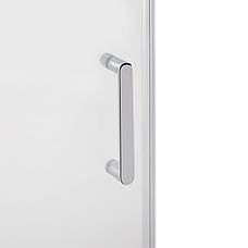 Душові двері в нішу Qtap Taurus CRM2012-13.C6 120-130x200 см, скло Clear 6 мм, покриття CalcLess, фото 6