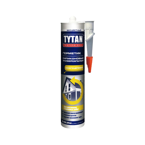 РОЗПРОДАЖ! Силіконовий герметик TYTAN PROFESSIONAL універсальний прозорий, купити в Києві