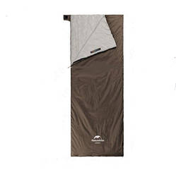 Спальний мішок Naturehike Ultra light LW 180 2021 NH21MSD09 M-Grayish Brown