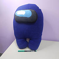 М'яка іграшка-подушка Амонг АС різні кольори 35см на 20см синій